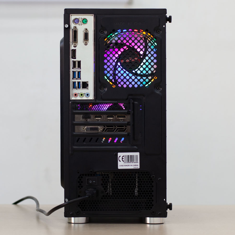 Máy tính cũ C330 (Ryzen 5 1600 / 8GB / 120GB SSD / 320GB HDD / GTX 1050Ti 4GB) - Image 4