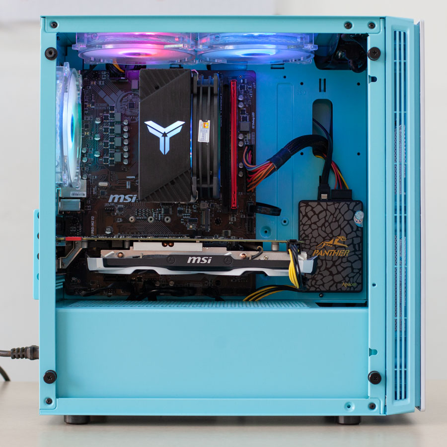 Máy tính cũ C340 (Ryzen 5 1600 / 8GB / 120GB SSD / 500GB HDD / GTX 1050Ti 4GB)