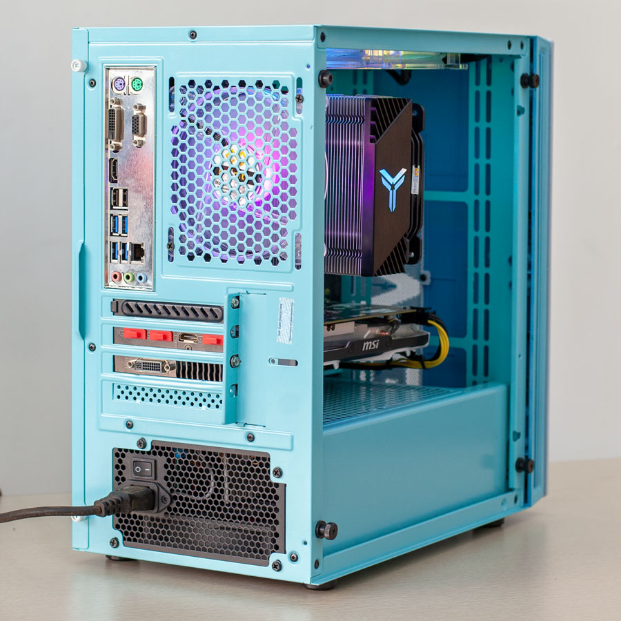 Máy tính cũ C340 (Ryzen 5 1600 / 8GB / 120GB SSD / 500GB HDD / GTX 1050Ti 4GB) - Image 6