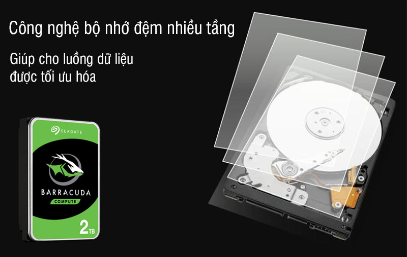 Ổ cứng HDD Seagate Barracuda 2TB