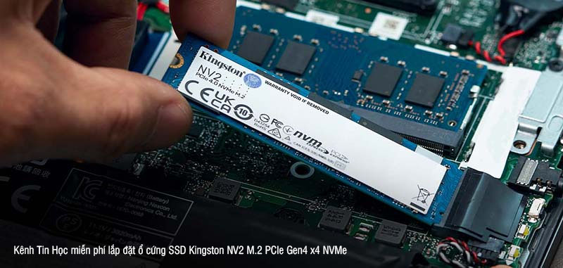 Ổ cứng SSD Kingston NV2 M.2 PCIe Gen4 x4 NVMe 500GB (SNV2S500G)
