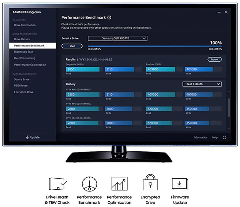 Ổ cứng SSD Samsung 980 PCIe NVMe V-NAND M.2 2280 250GB (MZ-V8V250BW)