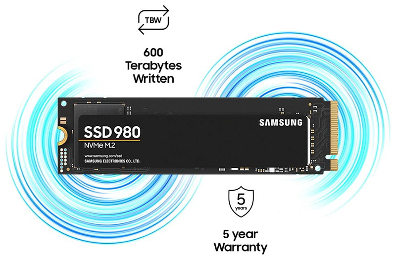 Ổ cứng SSD Samsung 980 PCIe NVMe V-NAND M.2 2280 250GB (MZ-V8V250BW)