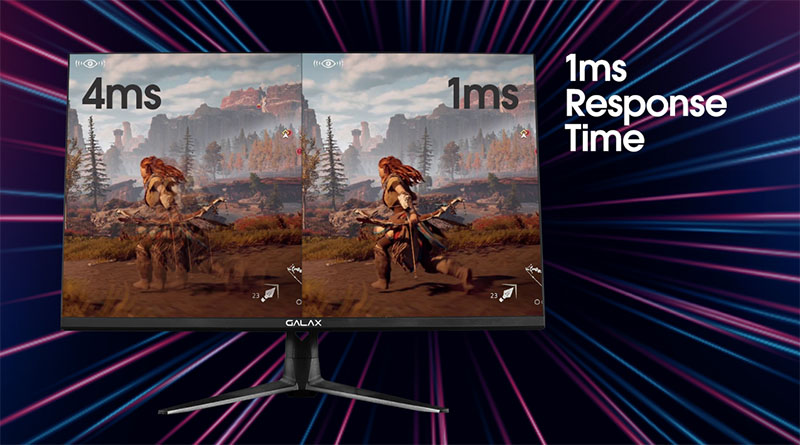 Màn hình GALAX VIVANCE-01 (27 inch - 2K - IPS - 165Hz - 1ms - Flat - HDR - G-Sync) chuyên game