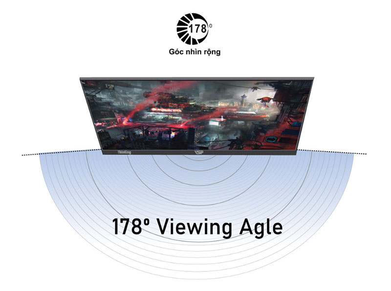 Màn hình VSP IP2407S (24 inch - IPS - 100Hz - 1ms)