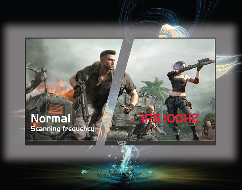 Màn hình VSP IP2407S (24 inch - IPS - 100Hz - 1ms)