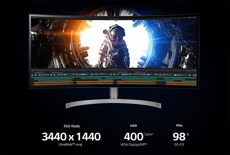 Màn hình cong LG 34WK95C-W (34 inch - 2K - Nano IPS - 75Hz - 5ms)