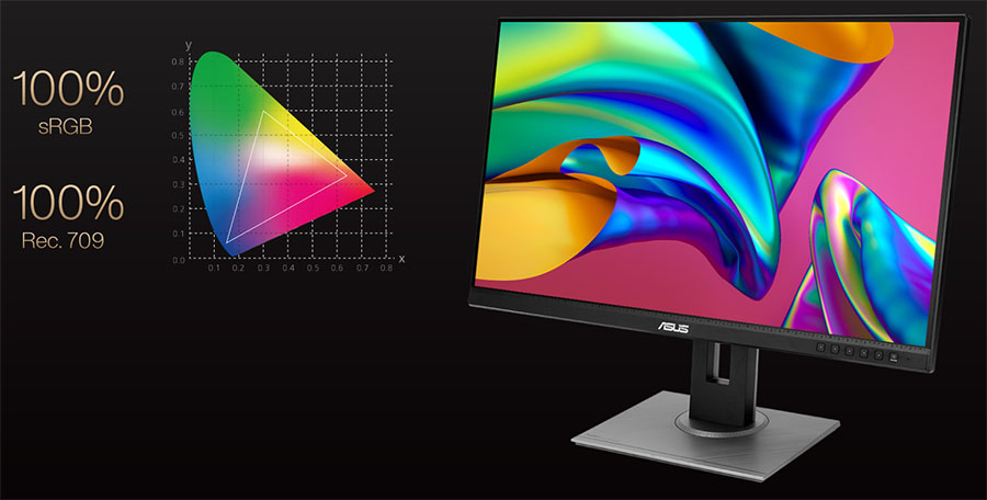 Màn hình Asus ProArt PA278QV (27 inch - 2K - IPS - 75Hz - 5ms) chuyên đồ họa
