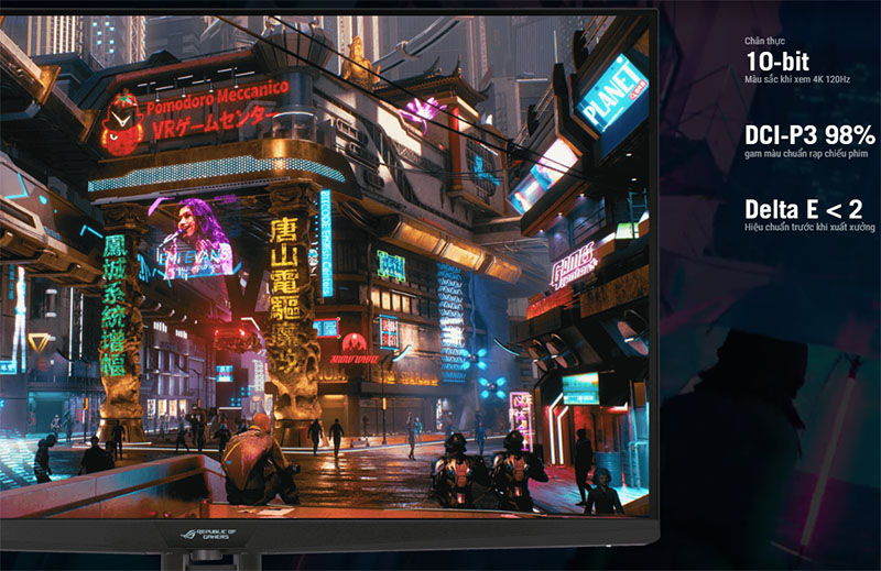 Màn hình Asus ROG Swift PG32UQX (32 inch - 4K - IPS - 144Hz - 4ms) chuyên game