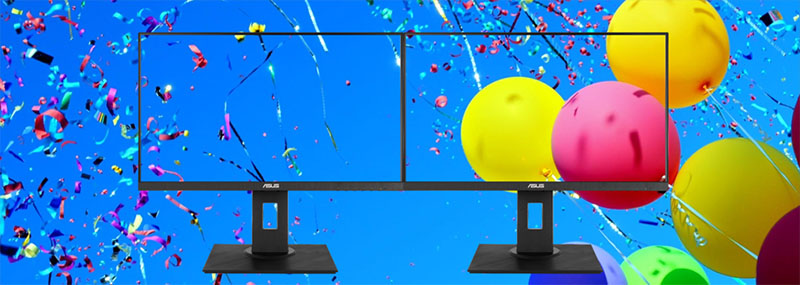 Màn hình Asus VA24DQLB (24 inch - FHD - IPS - 75Hz) viền mỏng