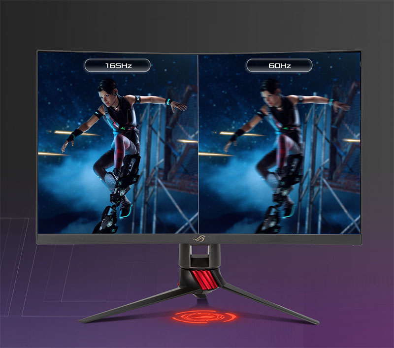 Màn hình cong Asus ROG Strix XG27WQ (27 inch - 2K - VA - 165Hz - 1ms) chuyên game