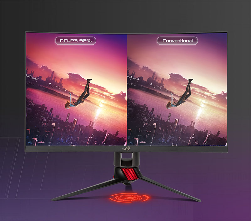 Màn hình cong Asus ROG Strix XG27WQ (27 inch - 2K - VA - 165Hz - 1ms) chuyên game