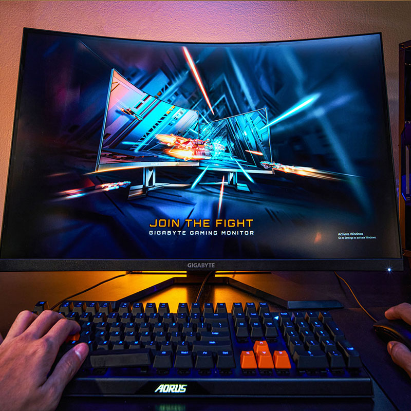 Màn hình cong Gigabyte G32QC (32 inch - 2K - VA - 165Hz - 1ms) chuyên game