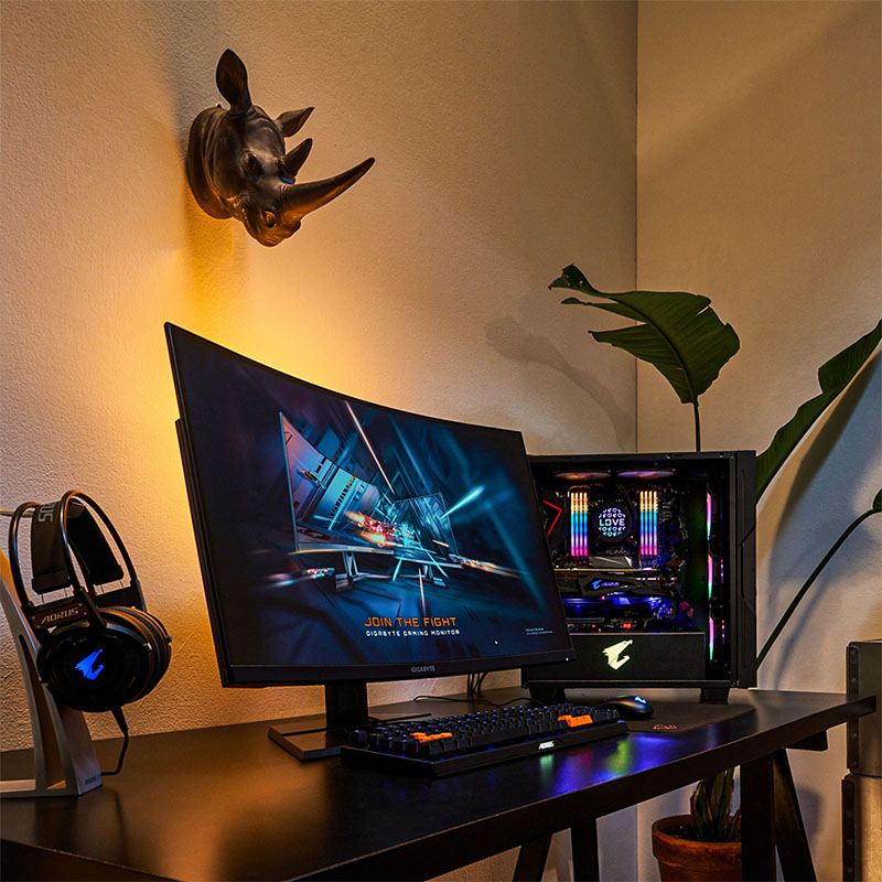 Màn hình cong Gigabyte G32QC (32 inch - 2K - VA - 165Hz - 1ms) chuyên game