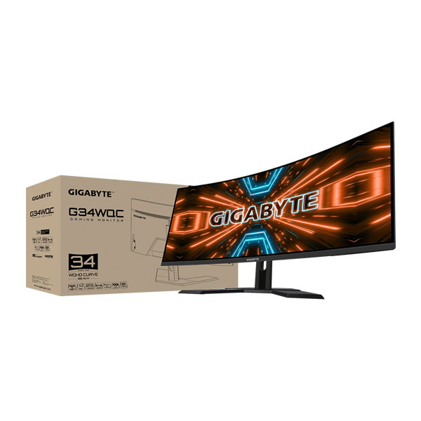 Màn hình cong Gigabyte G34WQC (34 inch - 2K - VA - 144Hz) chuyên game