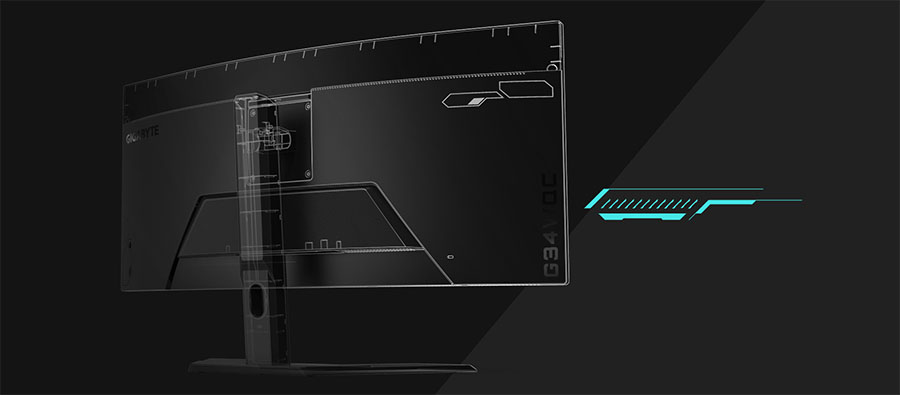 Màn hình cong Gigabyte G34WQC (34 inch - 2K - VA - 144Hz) chuyên game