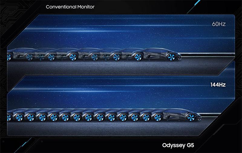 Màn hình cong Samsung LC32G55 (32 inch - 2K - VA - 144Hz) chuyên game