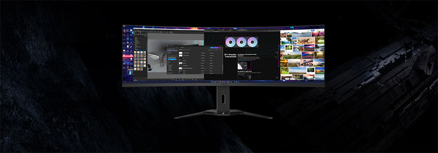 Màn hình Gigabyte AORUS CO49DQ (49 inch - DQHD - QD-OLED - 144Hz) chuyên game