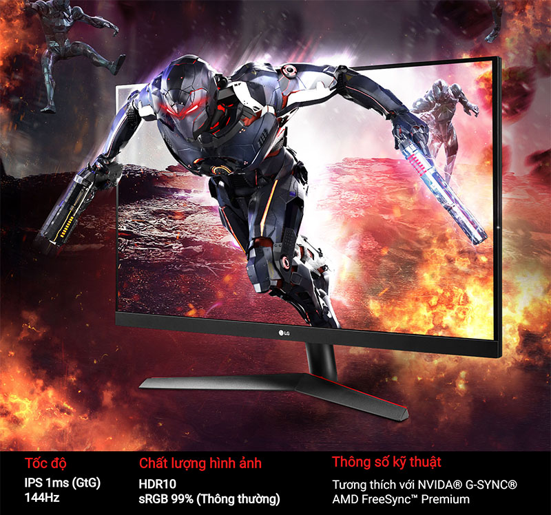 Màn hình LG 27GN600-B (27 inch - FHD - IPS - 144Hz - 1ms)