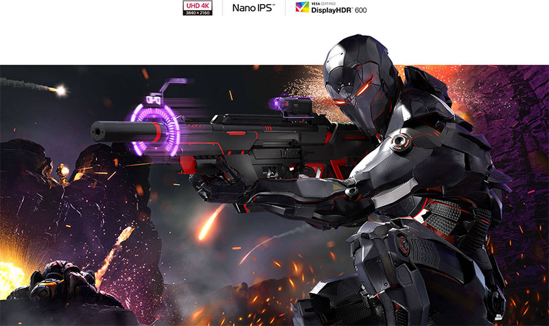 Màn hình LG 27GN950-B (27 inch - 4K - Nano IPS - 144Hz - 1ms)