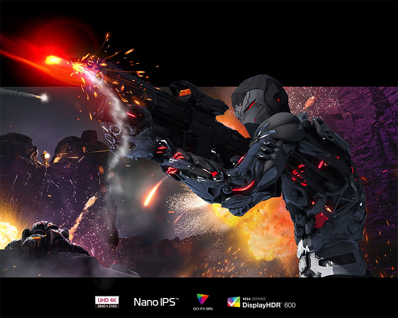Màn hình LG 27GP95R-B (27 inch - 4K - Nano IPS -160Hz - 1ms) chuyên game