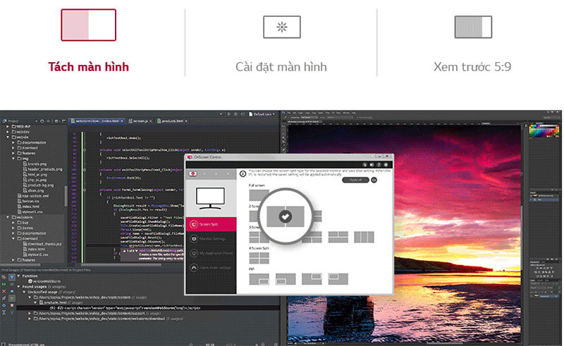 Màn hình LG 29WN600-W (29 inch - UW-FHD - IPS - 75Hz - 5ms)