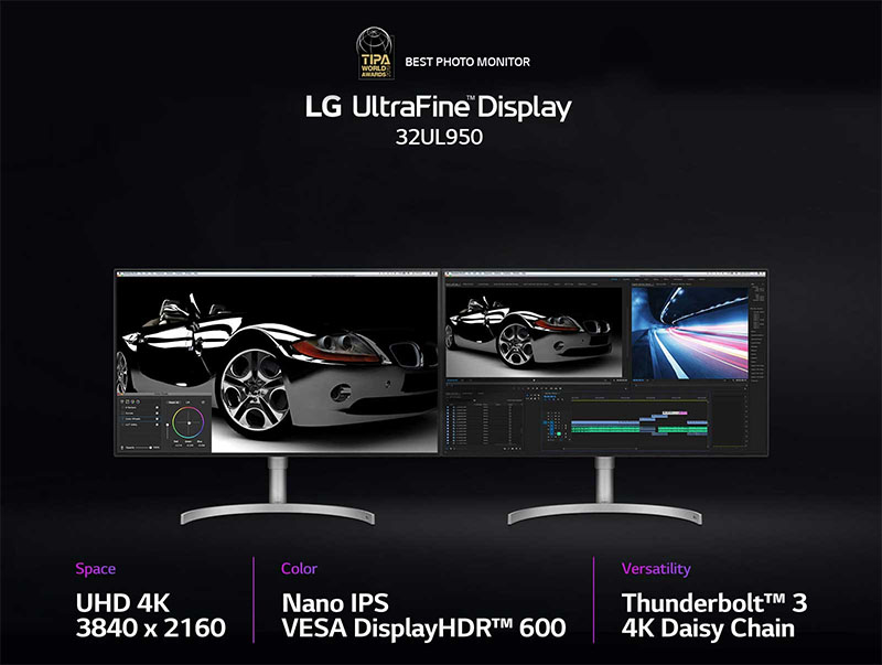 Màn hình LG 32UL950-W (32 inch - 4K - Nano IPS - 60Hz - 5ms)