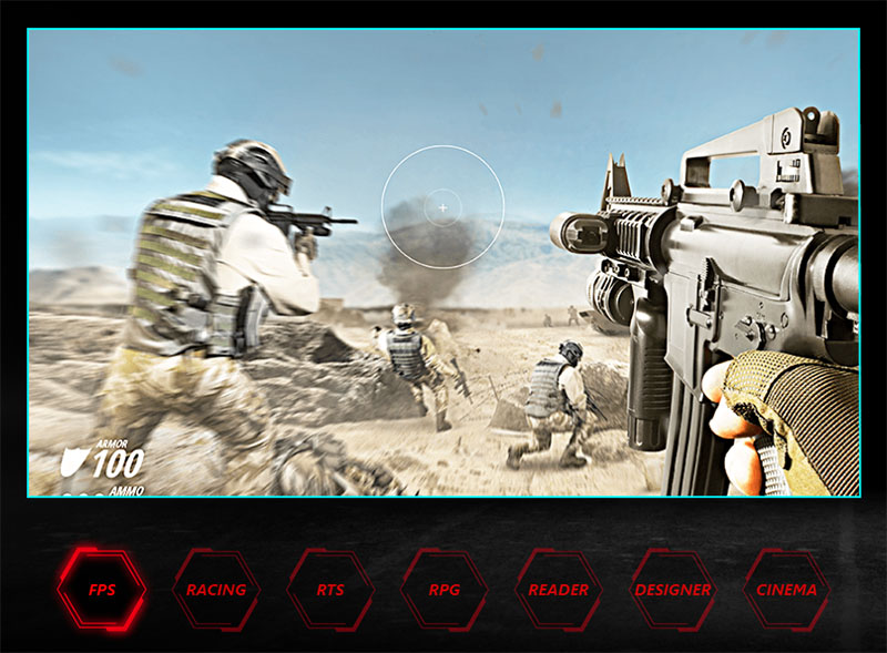 Màn hình MSI Optix G272 (27 inch - FHD - IPS - 144Hz - 1ms) chuyên game