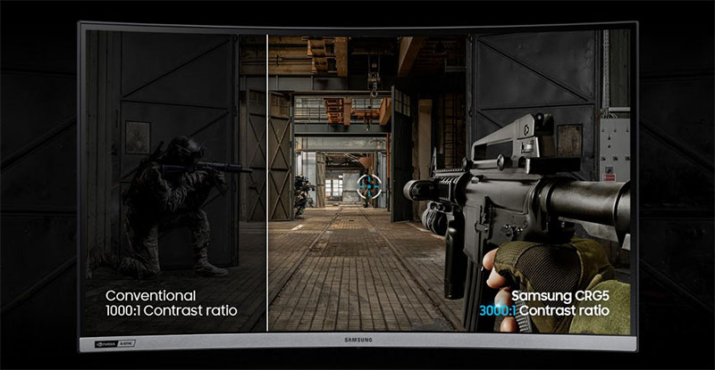 Màn hình Samsung LC27RG50FQE (27 inch - FHD - VA - 240Hz - 4ms)