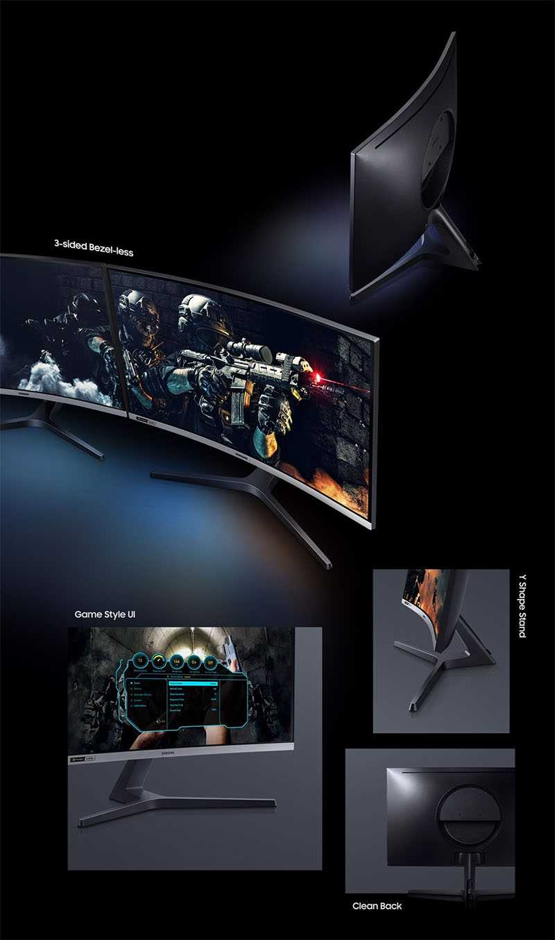 Màn hình Samsung LC27RG50FQE (27 inch - FHD - VA - 240Hz - 4ms)