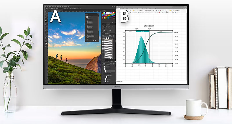 Màn hình Samsung LU28R55 (28 inch - 4K - IPS - 60Hz)