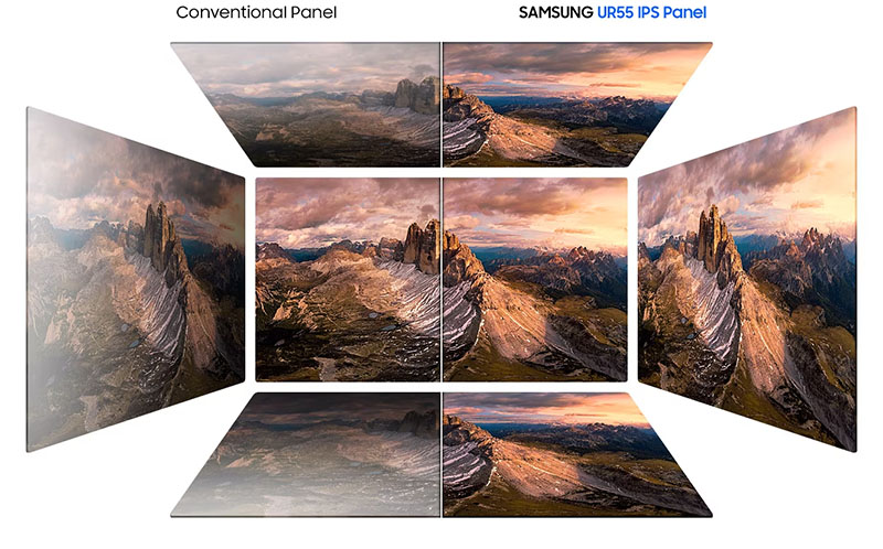 Màn hình Samsung LU28R55 (28 inch - 4K - IPS - 60Hz)