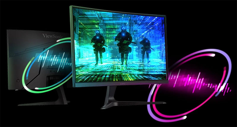 Màn hình Viewsonic VX2416 (24 inch - FHD - IPS - 100Hz - 1ms) chuyên game, viền mỏng