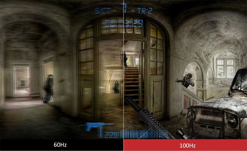 Màn hình Viewsonic VX2416 (24 inch - FHD - IPS - 100Hz - 1ms) chuyên game, viền mỏng