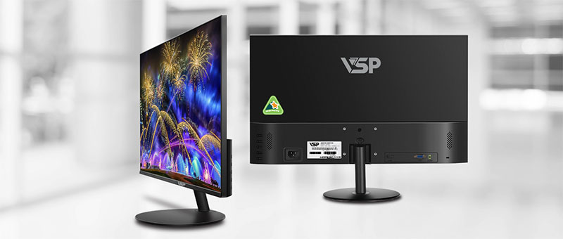 Màn hình VSP V2203H (22 inch tràn viền - VA - 75Hz - 5ms)