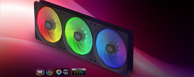 Bộ 3 Quạt tản nhiệt Cooler Master MasterFan SF360R ARGB