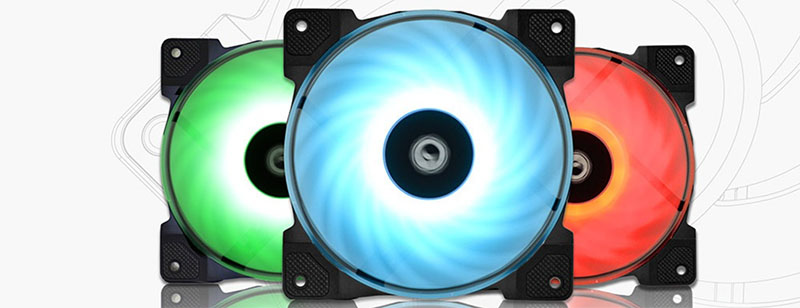Bộ 3 Quạt tản nhiệt ID-COOLING DF-12025-RGB-TRIO
