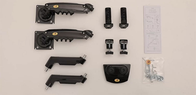 Giá treo màn hình máy tính North Bayou NB-F160 - Dual Monitor (2 màn hình)