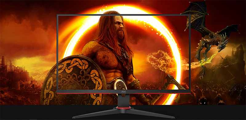 Màn hình AOC 24G2E (24 inch - FHD - IPS - 144Hz - 1ms) chuyên game