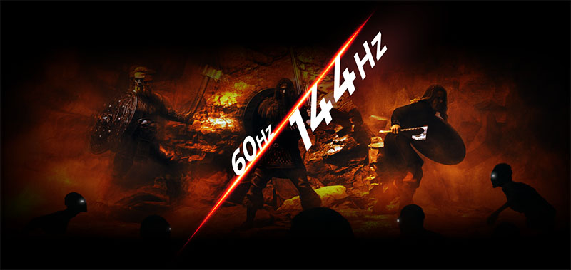 Màn hình AOC 24G2E (24 inch - FHD - IPS - 144Hz - 1ms) chuyên game