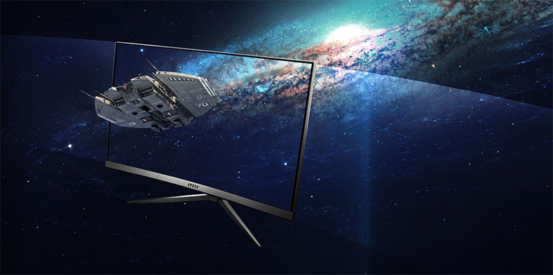 Màn hình cong MSI Optix G27CQ4 (27 inch - 2K - VA - 165Hz - 1ms) chuyên game