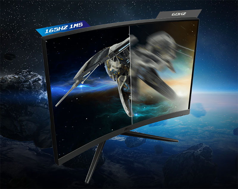 Màn hình cong MSI Optix G27CQ4 (27 inch - 2K - VA - 165Hz - 1ms) chuyên game