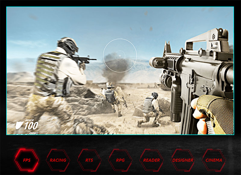 Màn hình MSI Optix G241V E2 (24 inch - FHD - IPS - 75Hz - 1ms) chuyên game