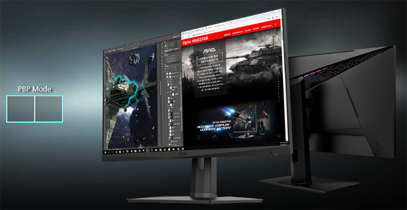 Màn hình MSI Optix MAG274QRX (27 inch - 2K - IPS - 240Hz - 1ms) chuyên game