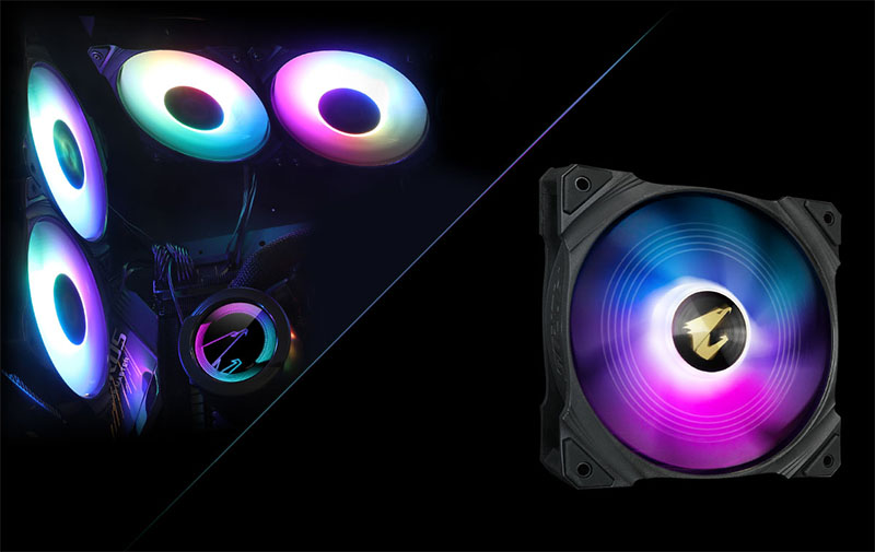 Quạt tản nhiệt Gigabyte AORUS 140 ARGB