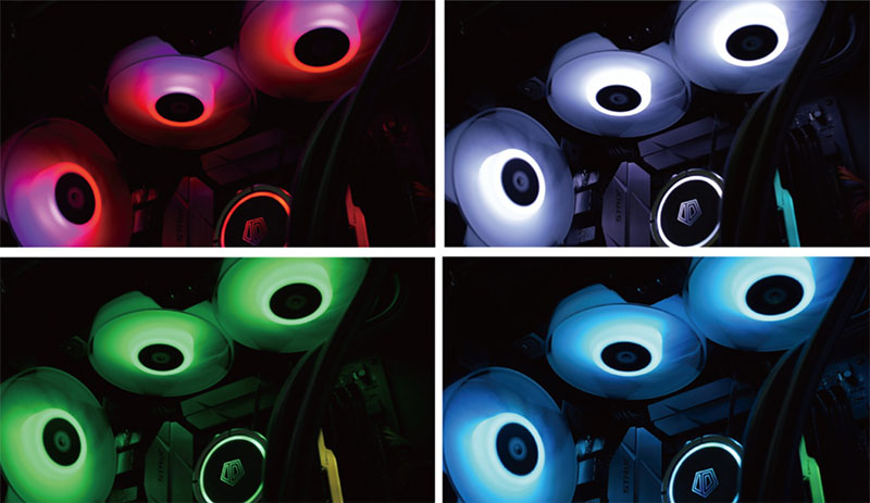 Quạt tản nhiệt ID-COOLING DF-12025-ARGB Single Pack