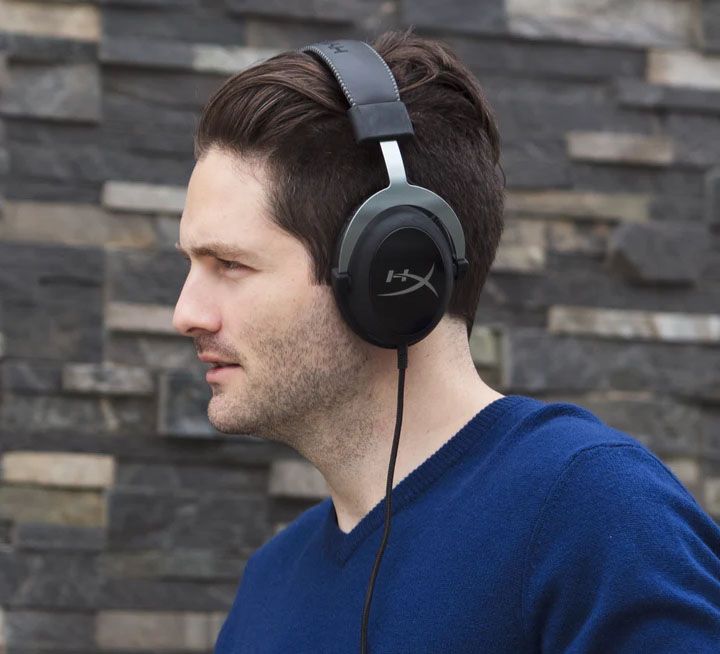 Tai nghe HyperX Cloud II Gunmetal chuyên game