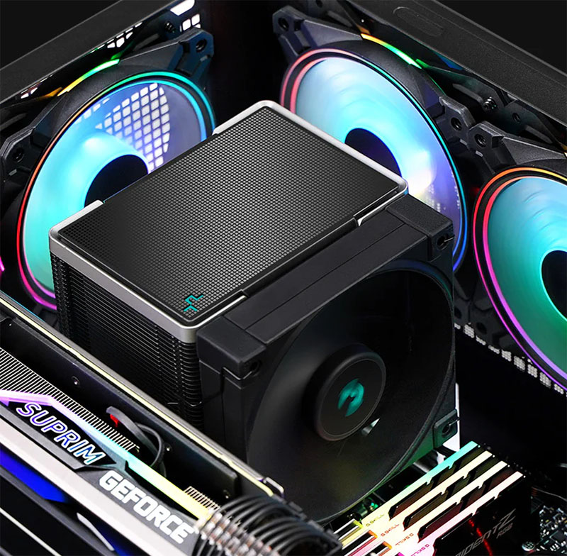 Tản nhiệt khí DeepCool AK500 ZERO DARK