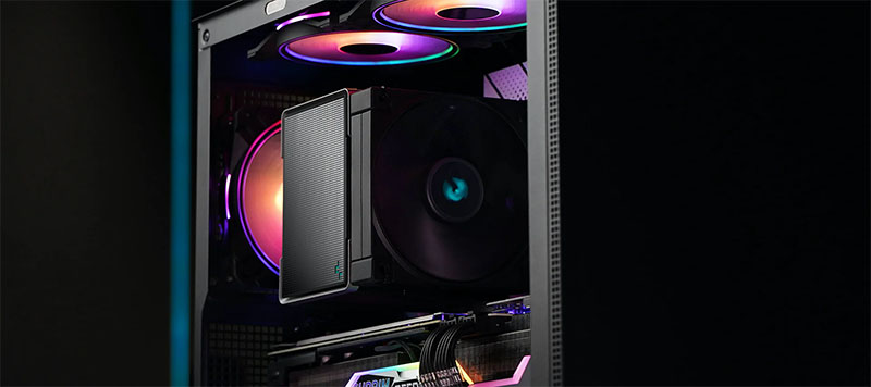 Tản nhiệt khí DeepCool AK500 ZERO DARK