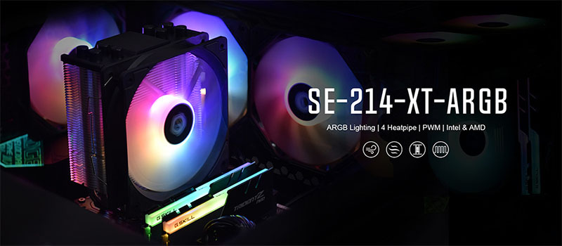 Tản nhiệt khí ID-COOLING SE-214-XT ARGB